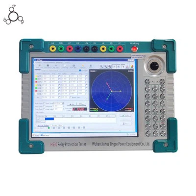 Microcomputer driefasige relaisbeschermingstester